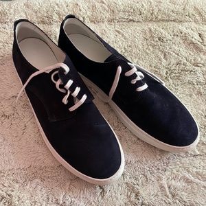 NWOB Kiton Blue Suede Sneakers/Casual Shoes